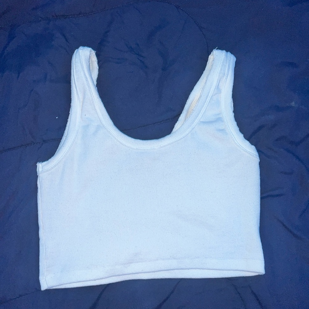 Women's White Tank Top
